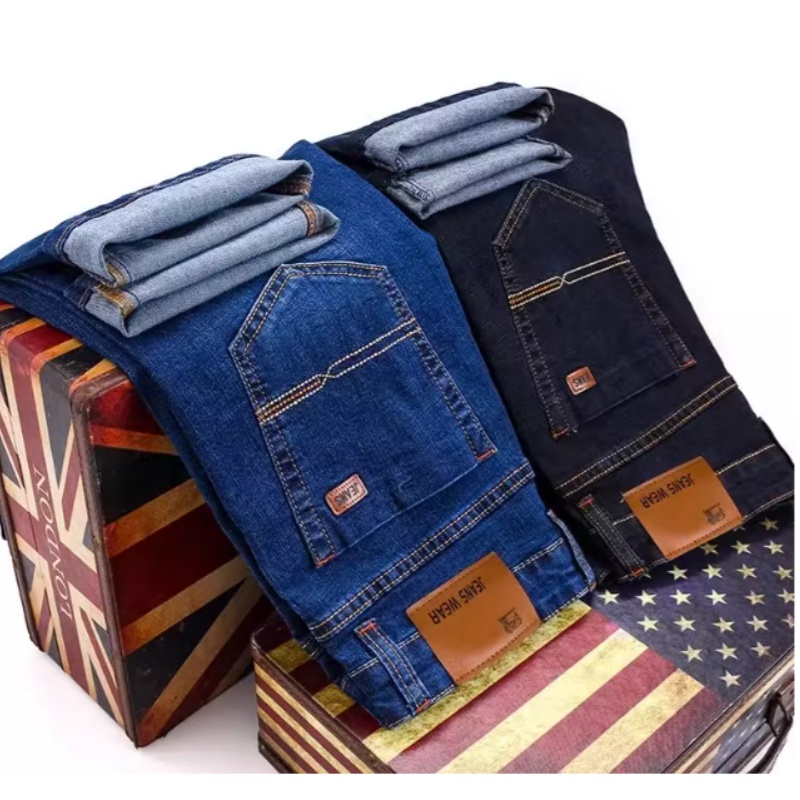 Levis Jeans 501 - Celana Jeans Lurus Pria Fashion 2026