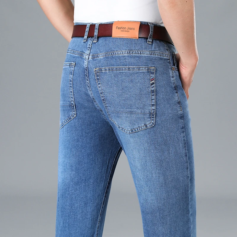 Levis Jeans 501 - Celana Jeans Katun Pria Tipis Musim