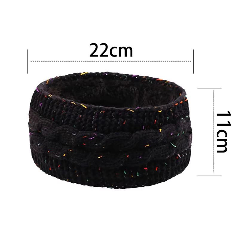 Ikat Kepala Rajut Tebal untuk  - Fleece Ear Warmer Band ulasan dan harga