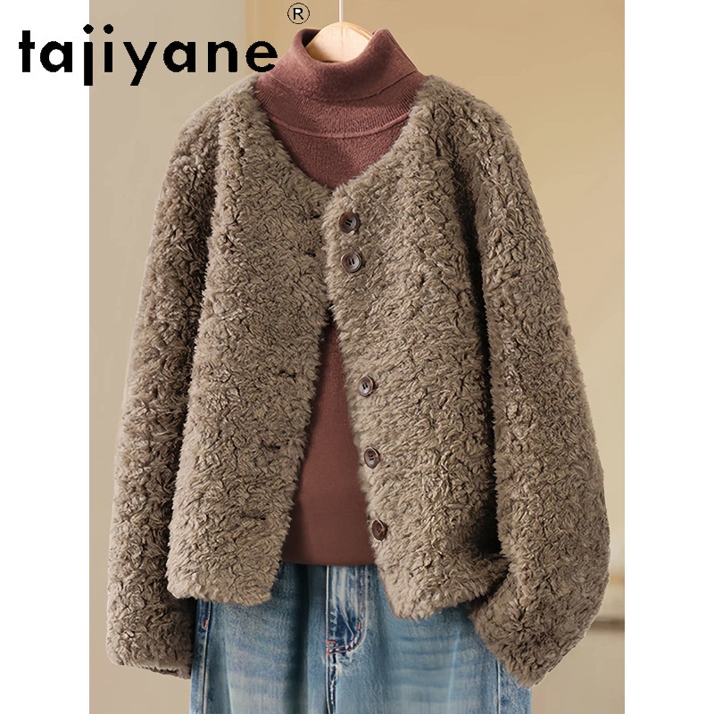 TAJIYANE Mantel Bulu Domba Asl - Wool Coat Peacoat ulasan dan harga