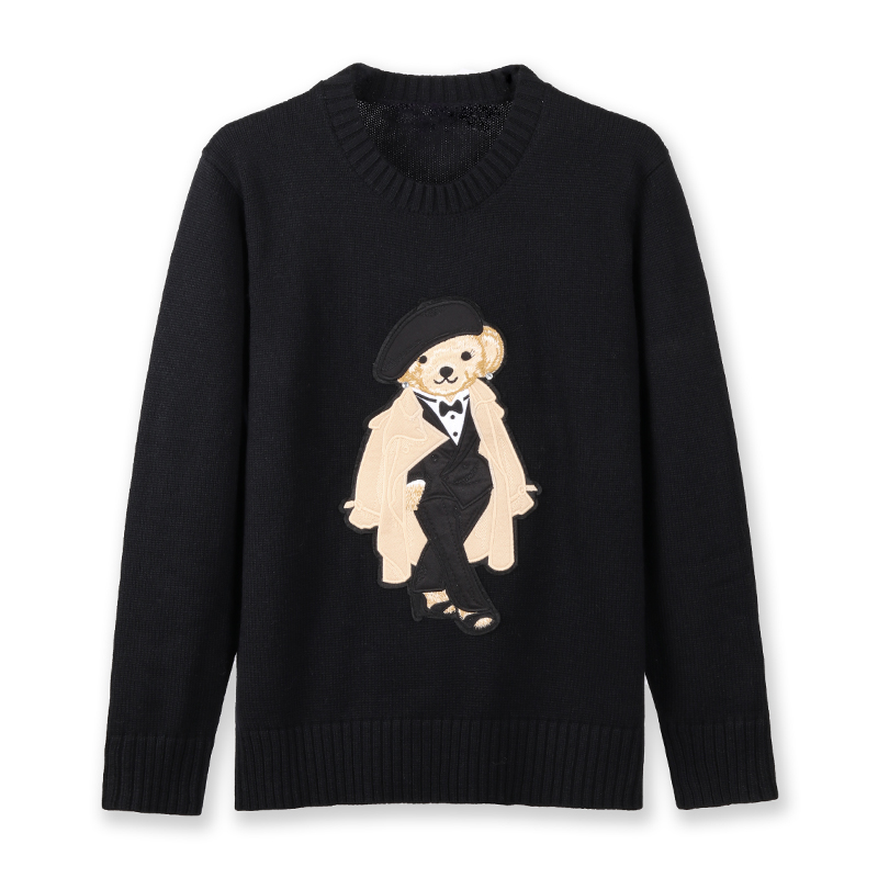 Sweater Rajut Teddy Bear Wanit - Wool Coat Peacoat ulasan dan harga